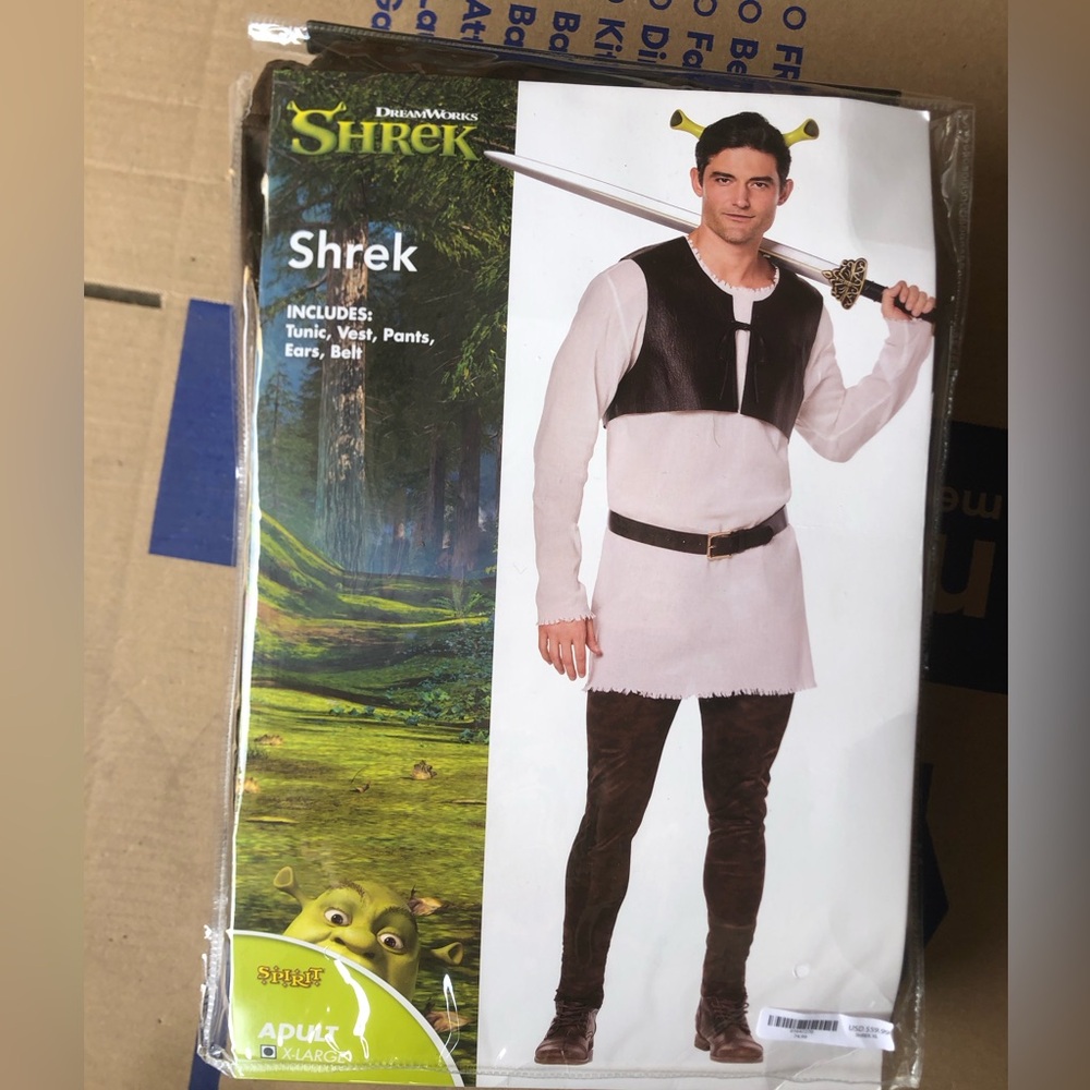 Shrek Adult & Child Halloween Costume,